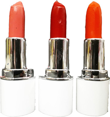 Ebony MATTE LIPSTICK PACK OF 3, 26(MULTICOLOUR)