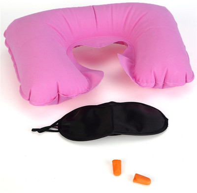 

kalopsia industries Multi Utility Travel Kit Neck Pillow & Eye Shade(multi)