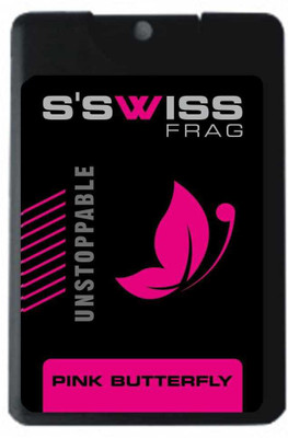 

S'SWISS PINK BUTTERFLY Pocket Perfume for Women Eau de Parfum - 20 ml(For Women)