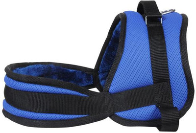 

Skora Dog Harness No Pull Padded Easy Fit Chest Harness/Adjustable Reflective Breathable Soft Mesh Outdoor Training Walking Comfort Control for  Dogs(Chest Size : 21-24inch) Dog Training Harness(, Blue