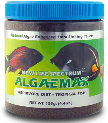 

new life spectrum NLS Algaemax 1mm sinking pellets Fish 125 g Dry Fish Food