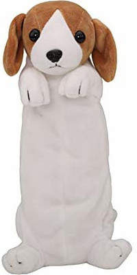

Urbancase Dog Shaped Plush Animal Pencil Case Stationery Case Cartoon Cute Bag Pouch for Teen Girls Boys For A Style UnseenStudents Pouch(Multicolor)