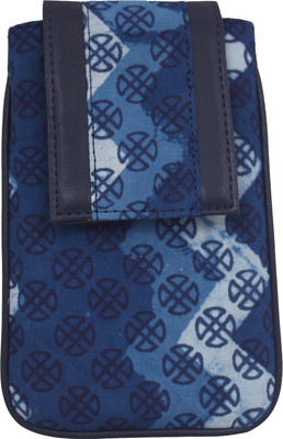 

Tickles Blue Printed Fancy Mobile Pouch Waist Clip For Women Girls Mobile Pouch(Blue)