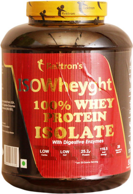 

rektron ISOWHEYGHT-100% Isolate Whey Protein Whey Protein(5 pounds, Cafe Mocha)