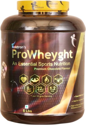 

Rektron's ProWheyGht Whey Protein(2.27 kg, Premium Chocolate)