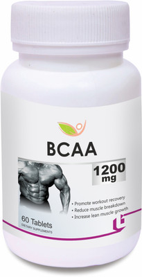 

Biotrex Nutraceuticals BCAA - 1200mg (60 Tablets) BCAA(100 g, Unflavored)