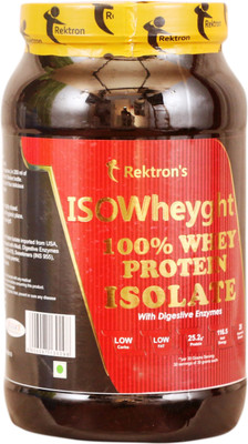 

rektron ISOWHEYGHT-100% Isolate Whey Protein Whey Protein(2 pounds, Cafee Mocha)