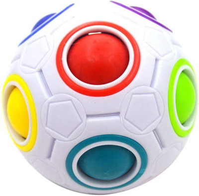 

Spgift Rainbow Magic Ball(Football shape) Speed Cube Puzzle Children's Educational Toys (1 Pieces)(1 Pieces)