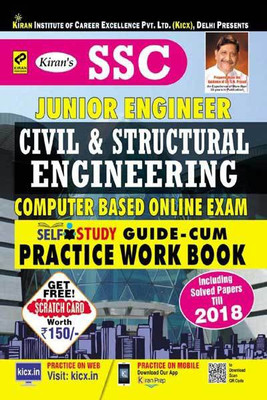 Ssc Junior Engineer Civil & Structural Engineering Self Study Guide Cum Practice Work Book English(Paperback, Pratiyogita Kiran, KIRAN PRAKASHAN, KICX)