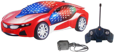 

Imstar Chargeable 3D Remote Control Lightning Famous Car(Red)