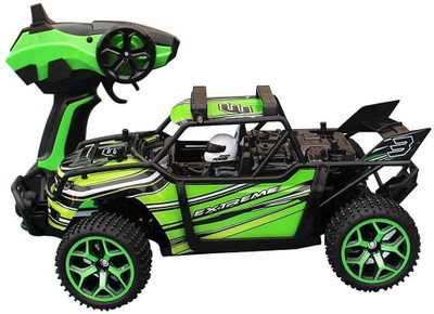 

Maxplanet X -Knight Extreme 1:18 Scale 2.4G Speed 4 W.Drive Remote Control Buggy(Green)