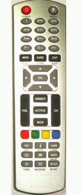 

Ehop UX Edition Best Quality Set Top Box Remote Controller Remote Controller(White)