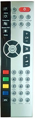

Ehop UX Edition Best Quality Set Top Box Remote Controller Remote Controller(Black/Silver)