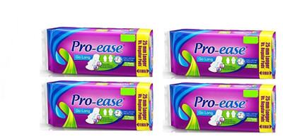 

Pro-ease Go long 17+17+17+17 pads Sanitary Pad(Pack of 4)
