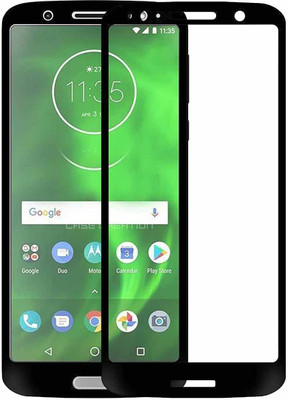 Casotec Edge To Edge Tempered Glass for Motorola Moto G6 Play(Pack of 1)
