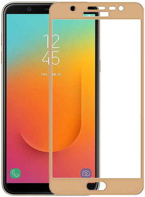 Casotec Edge To Edge Tempered Glass for Samsung Galaxy J8(Pack of 1)