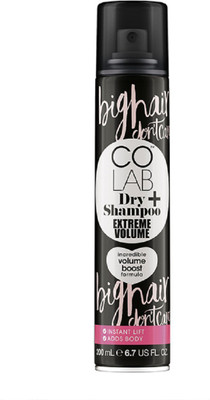 

Colab Dry Shampoo Extreme Volume 200ml with Incredible Volume Boost Formula(200 ml)