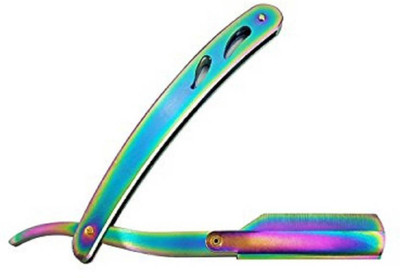 

INAAYA Stainless Steel Straight Edge Blade Shaving Razor For Men, Pack Of 1