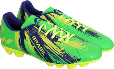 

Nivia COUNTRY COLOR FOOTBALL STUD - BRAZIL Football Shoes For Men(Multicolor, Green