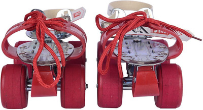 

JJ Jonex Yorkie Tenacity Roller Quad Roller Skates - Size 10-2 US(Red)