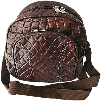 

Muccasacra Men & Women Evening/Party, Casual, Formal Brown PU, Synthetic Leather Sling Bag