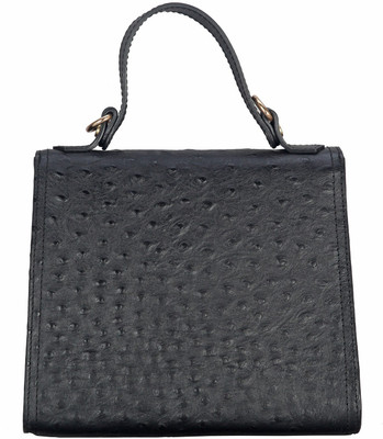 

ADAMIS Women Casual Black Genuine Leather Sling Bag