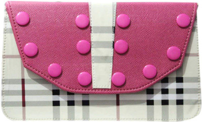

Auriel Women Casual Pink PU Sling Bag