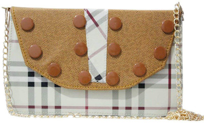 

Auriel Women Casual Brown PU Sling Bag