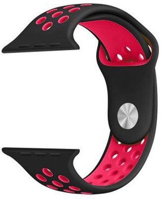 

CELLFATHER iWatch strap-70024 Smart Watch Strap(Mullti Color), Hot pink-black