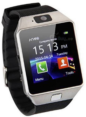 

Crazeis Smart Watch, Compatible for all Smart Phones like Apple, Samsung, Oppo, Vivo, Xiaomi, Mi, Redmi, Micromax, Sony, Motorola, and many more. Connectivity through Bluetooth, and Sim Card & Memory card slots supported. Silver Smart watch Android & IOS 