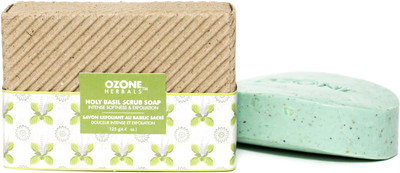 

Ozone Holy Basil (Tulsi) Scrub Soap(125 g)