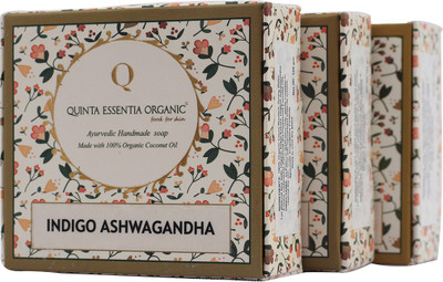 

Quinta Essentia Organic Handmade Soap with pack of Multi-Fragnance(300 g, Pack of 3)