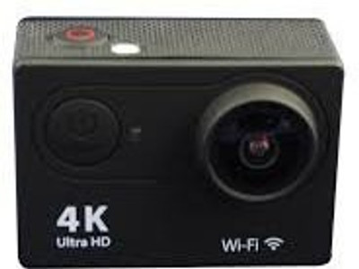 

GUG Action Ultra HD Water Resistant 4K Sports and Action Camera(Black, 16 MP)