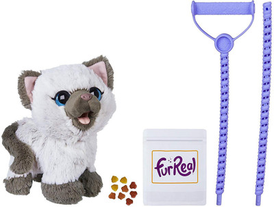 

Hasbro Fur Real Friends Kami My Poopin' Kitty - 13 cm(White)