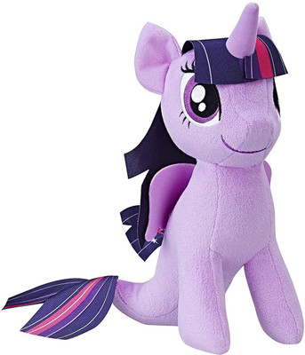 

My Little Pony Hasbro The Movie Princess Twilight Sparkle Sea-Pony Soft Plush - 25 cm(Purple)