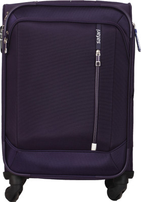 

Safari Soft Trolley 59 cm (Purple) Expandable Cabin Luggage -  inch(Purple