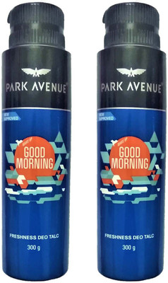 

Park Avenue Good Morning Talc 300g x 2 Pack Of 2(600 g)