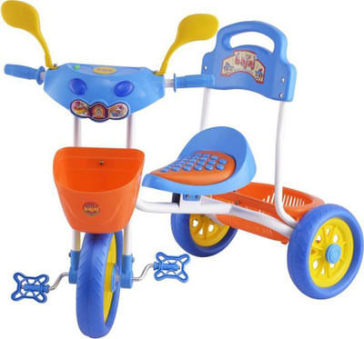 

Oximus Baby Tricycle for Kids with Front & Basket Recommended for Toddler 1,2,3,4,5 Years Old Children Tricycle for Baby Boys & Girls Gift (Blue) 052-bluetricycle1 Tricycle(Blue), Blue;orange