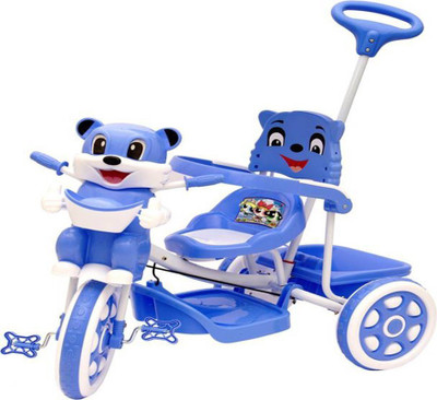 

Oximus Baby Tricycle for Kids with Front Back Basket, Canopy & Push Parent Handle Recommended for Toddler 1,2,3,4,5 Years Old Children Musical Tricycle for Baby Boys & Girls Gift (Blue) 507-blue-tricycle1 Tricycle(Blue)
