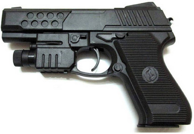 

nvcollections M-2068 Air Sports Laser Gun With 6mm Bullets for kids(Black)