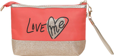 

FabSeasons Cosmetic Pouch(Multicolor), Peach