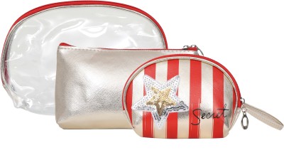 FabSeasons Cosmetic Pouch(Red)