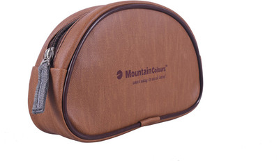 

Mountain colours Cosmetic Pouch(Brown)
