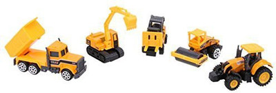 

SRMAJI STORE Super Toy Metal Die Cast Metal Toy For Kids Playset Of 5 Construction Toy & Truck Model Toys For Kids 4 In 1 Set OF Construction Toys Metal Playset Tank Toys For Children Free Wheels Toys Metal Toys For Kids Toy For Kids Metal Set Of 5 Constr