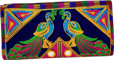 

Lelys Girls Ethnic Multicolor Canvas Wallet, Multi