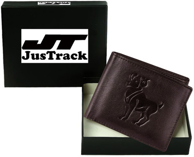 

JusTrack Men Casual Brown Genuine Leather Wallet(1 Card Slot)