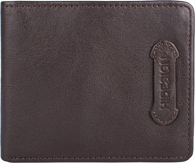 

Hidesign Men Formal Brown Genuine Leather Wallet(2 Card Slots)