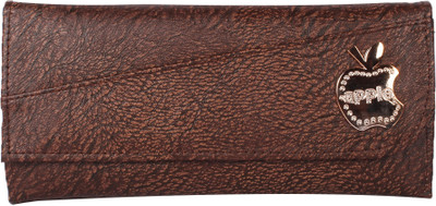 

DN Enterprises Women Casual Brown Genuine Leather Wallet(5 Card Slots)