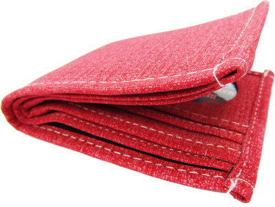 

Peacock Mundkar Boys Casual Red Artificial Leather Wallet(8 Card Slots), Pink