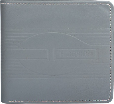 

Hidesign Men Casual Grey Genuine Leather Wallet(2 Card Slots)
